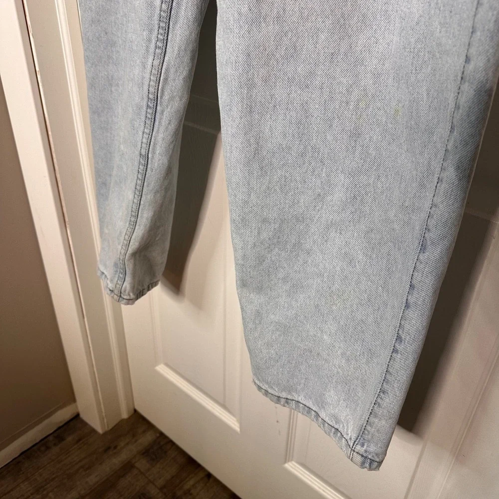Vintage Levis SilverTab Baggy Light Wash‎ Blue Denim Jeans 33x30 90s Streetwear